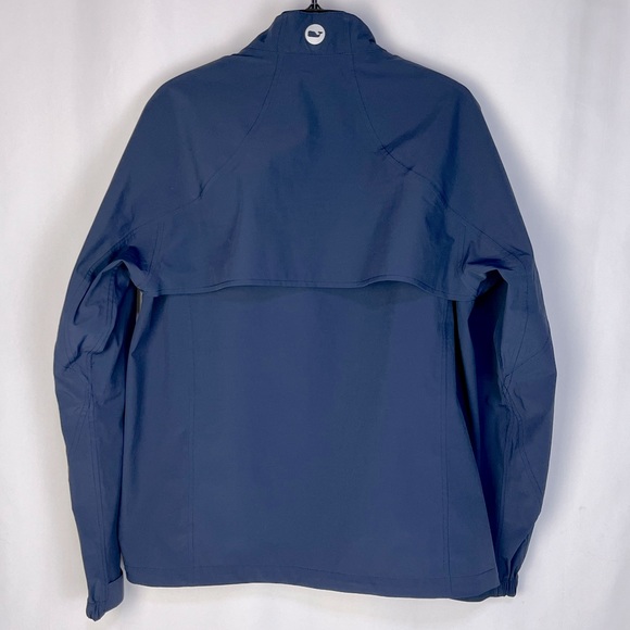 Vineyard Vines Convertible Jacket to Vest Performance Wear Size Medium in Navy - Picture 8 of 16